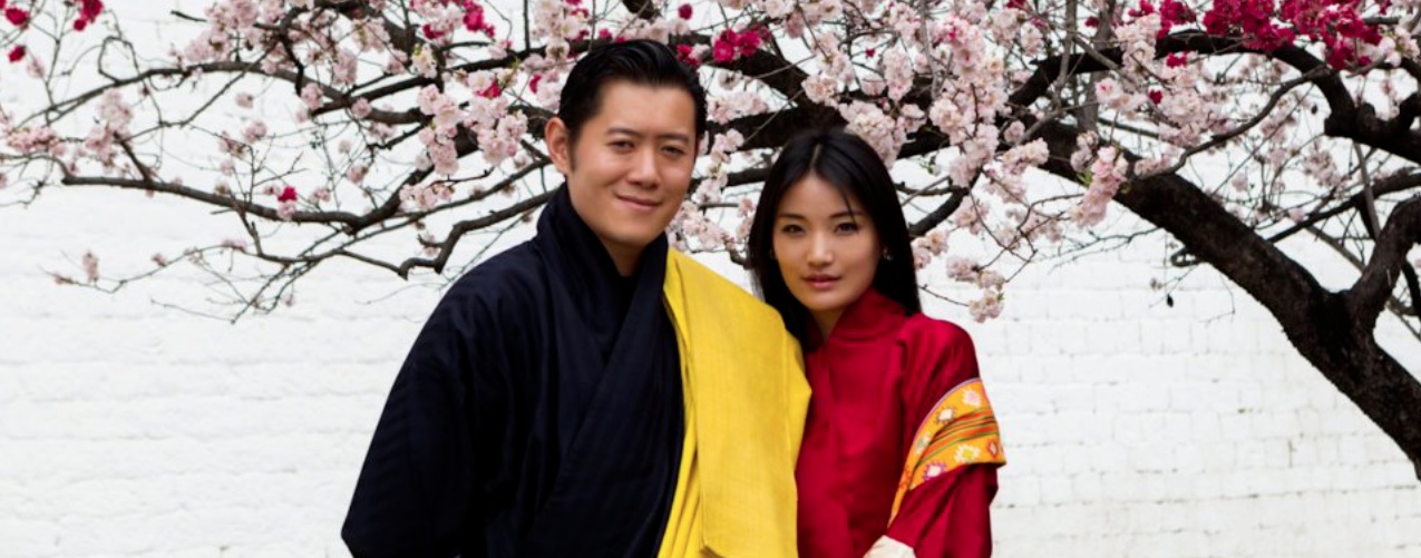 Their Majesties King Jigme Khesar Namgyel Wangchuck and Queen ...