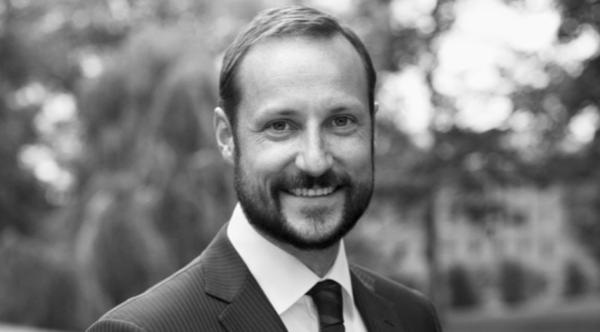 His Royal Highness Crown Prince Haakon of Norway Attends a Luncheon in London.